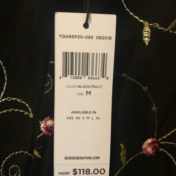 Bcbg embroidered dress - Picture 5 of 7